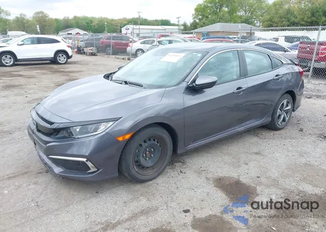 2020 Honda Civic Lx из США, поврежденный, VIN 2HGFC2F62LH506052